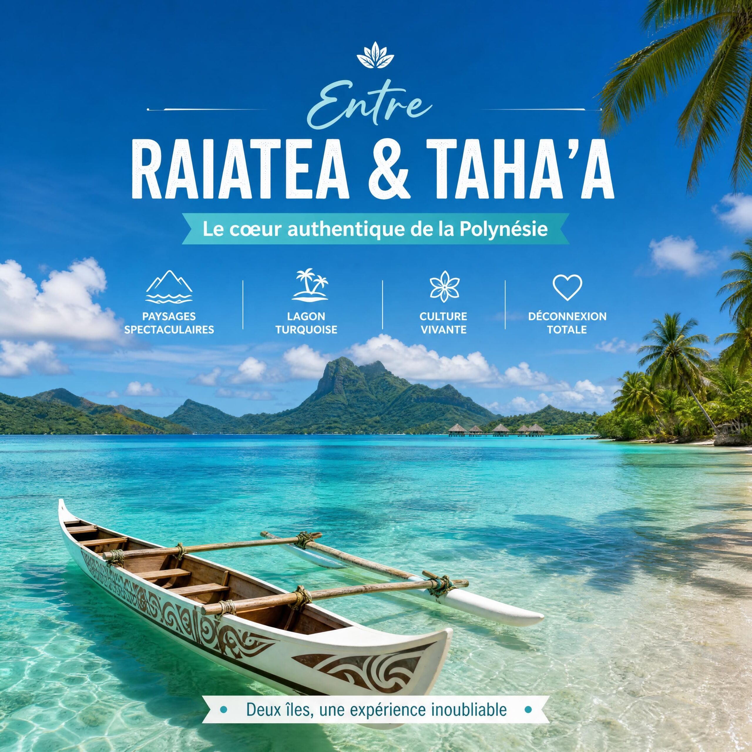 Raiatea et Taha’a : l’île sacrée et l’île vanille au cœur de la Polynésie